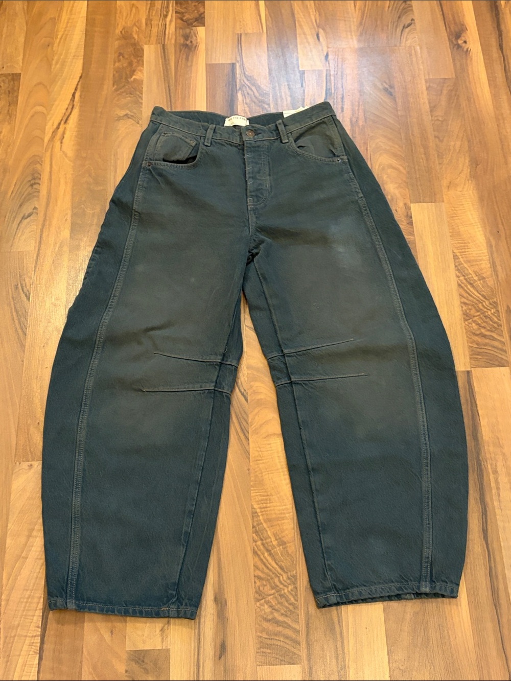 We The Free Barrel/ Blue Green Denim/